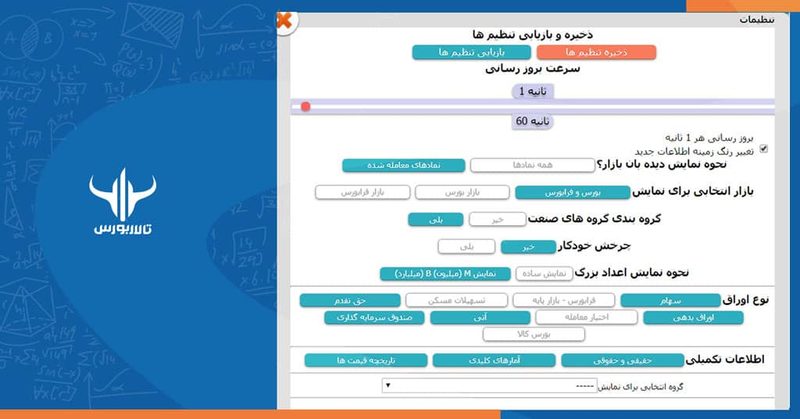 3 آموزش فیلترنویسی در بورس