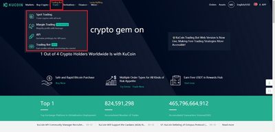 معاملات در صرافی kucoin