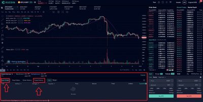 ثبت سفارش در صرافی کوکوین