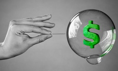 ترکیدن حباب قیمتی
