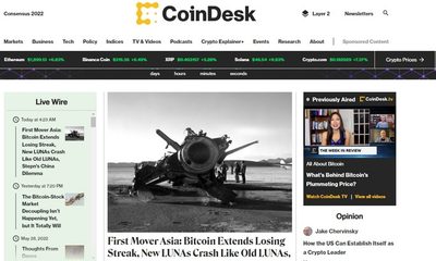 کوین دسک  coindesk