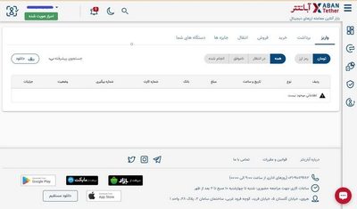 بخش گزارشات در آبان تتر