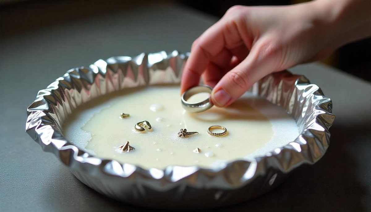 Aluminum-Foil-and-Backing-Soda-to-Clean-Silver-Jewelry