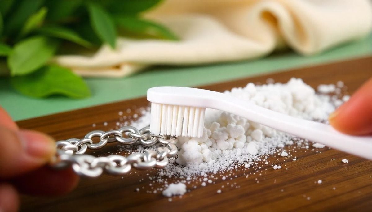 Clean-Silver-Jewelry-with-Baking-Soda سفید کردن نقره