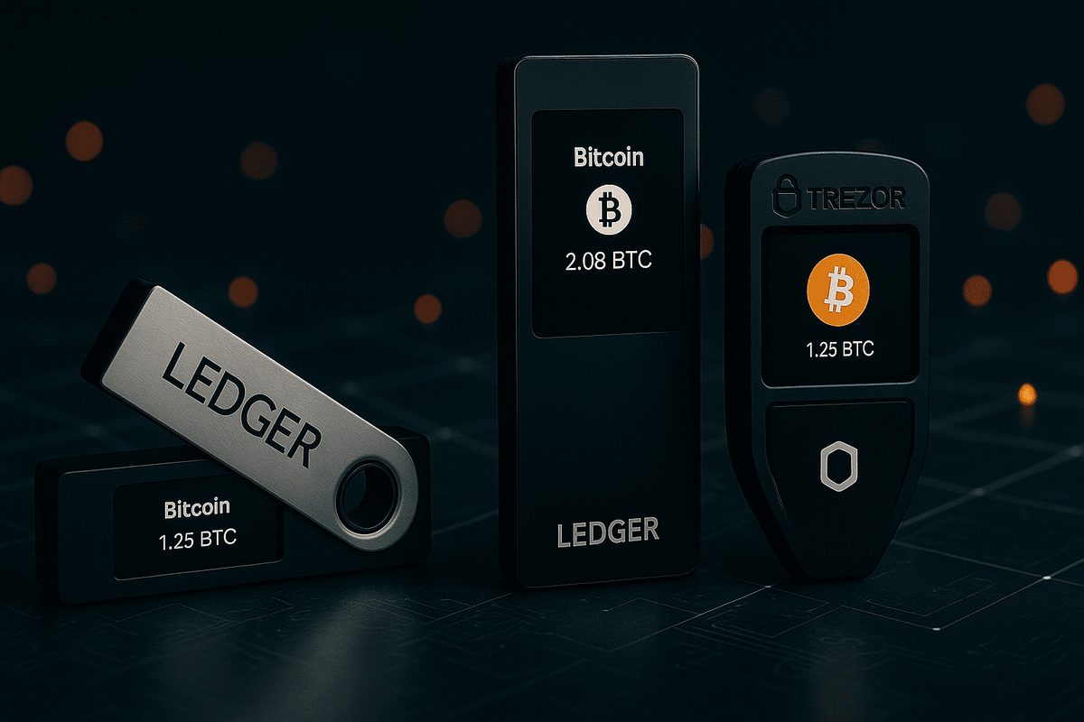 مقایسه کیف پول لجر با ترزور (Ledger vs Trezor)