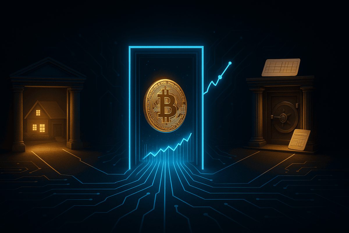 ارز دیجیتال در مقابل ملک و سپرده بانکی