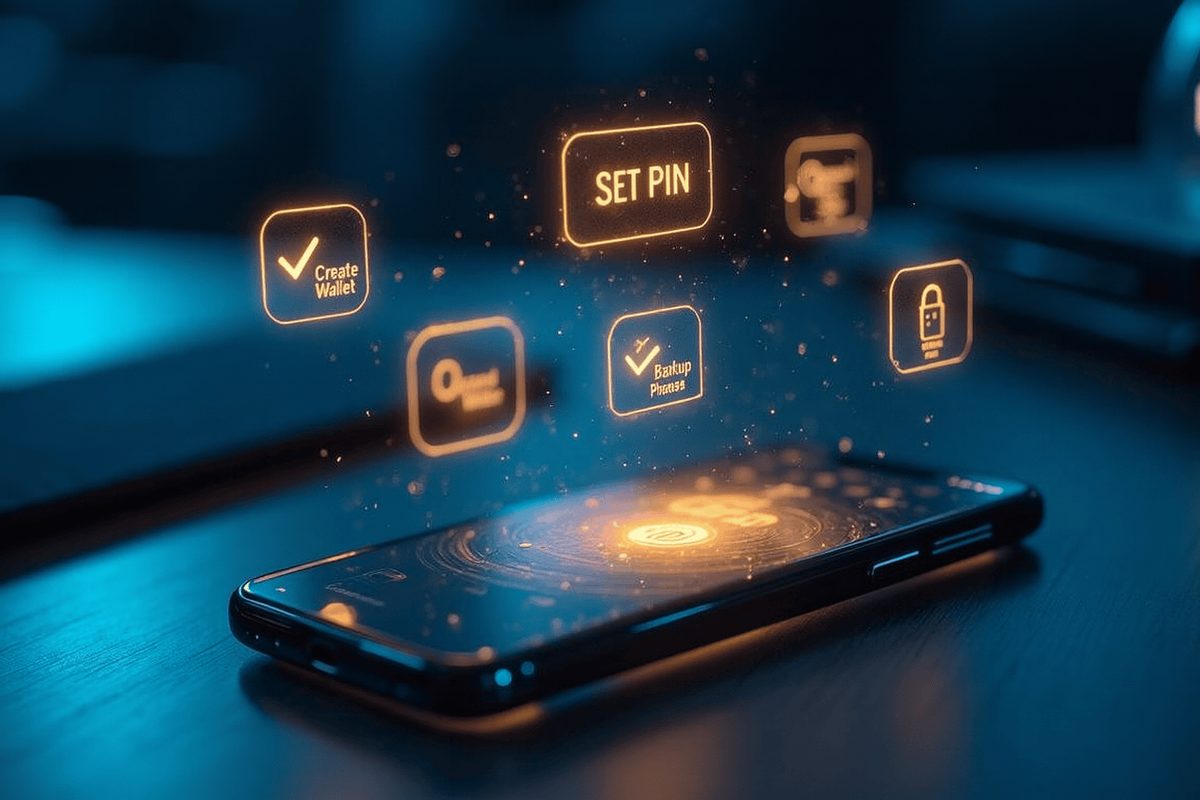 آموزش نصب و راه‌اندازی Coinbase Wallet