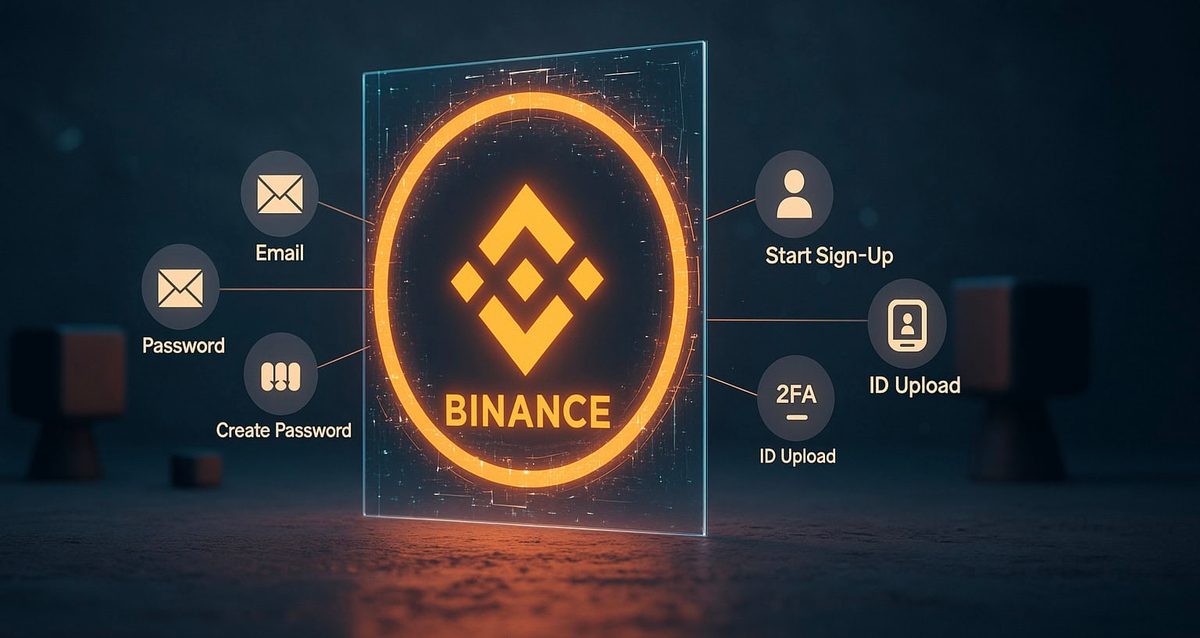 آموزش ثبت نام در صرافی بایننس