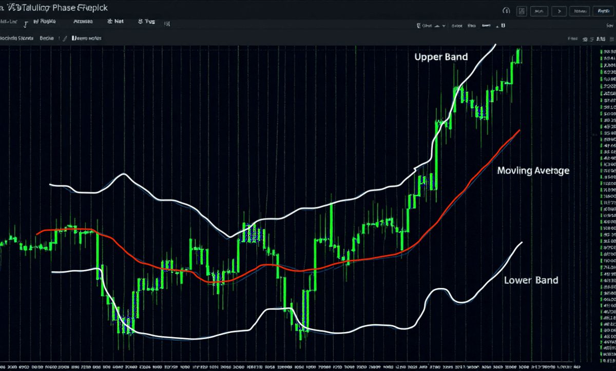 اندیکاتور باندهای بولینگر (Bollinger Bands)