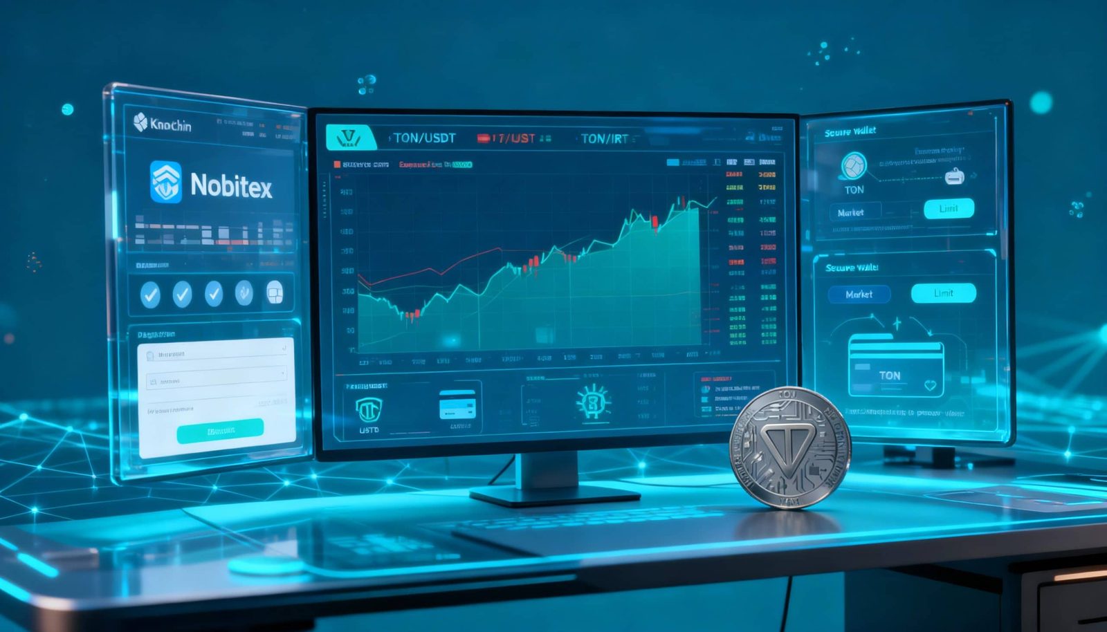 آموزش خرید تون کوین