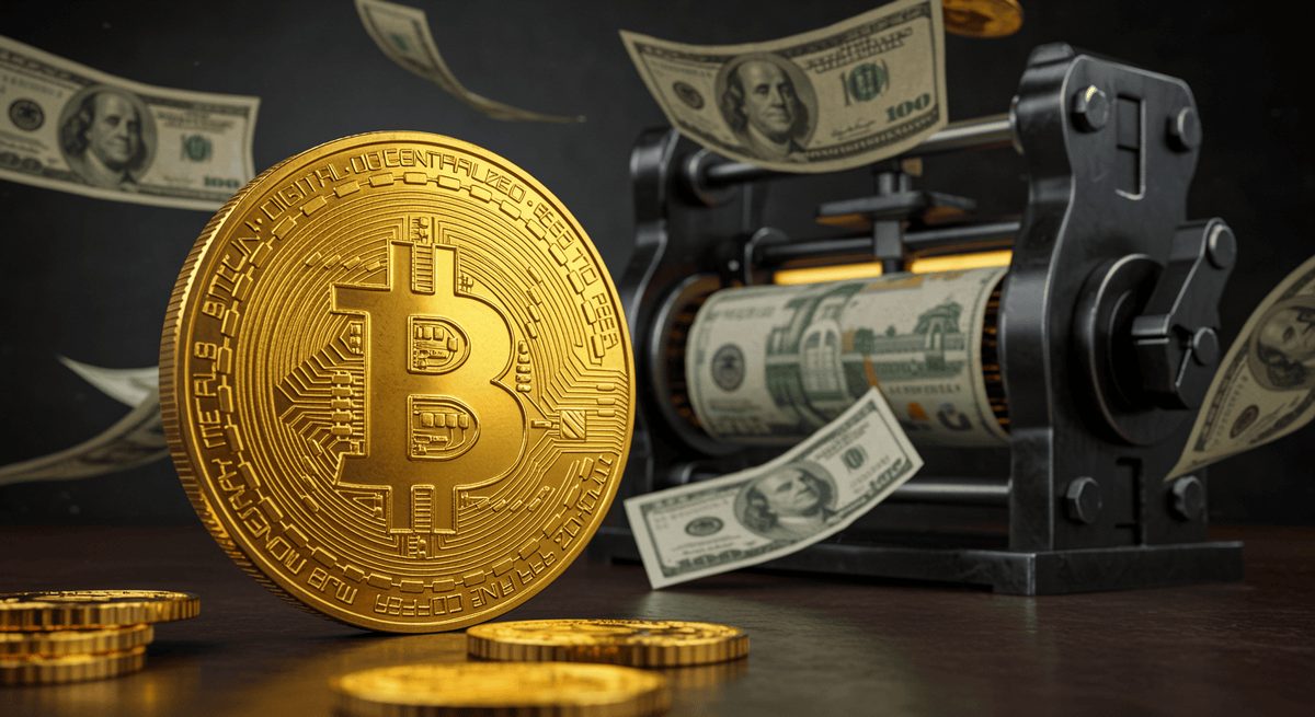 بیت کوین ضد تورم طراحی شده است