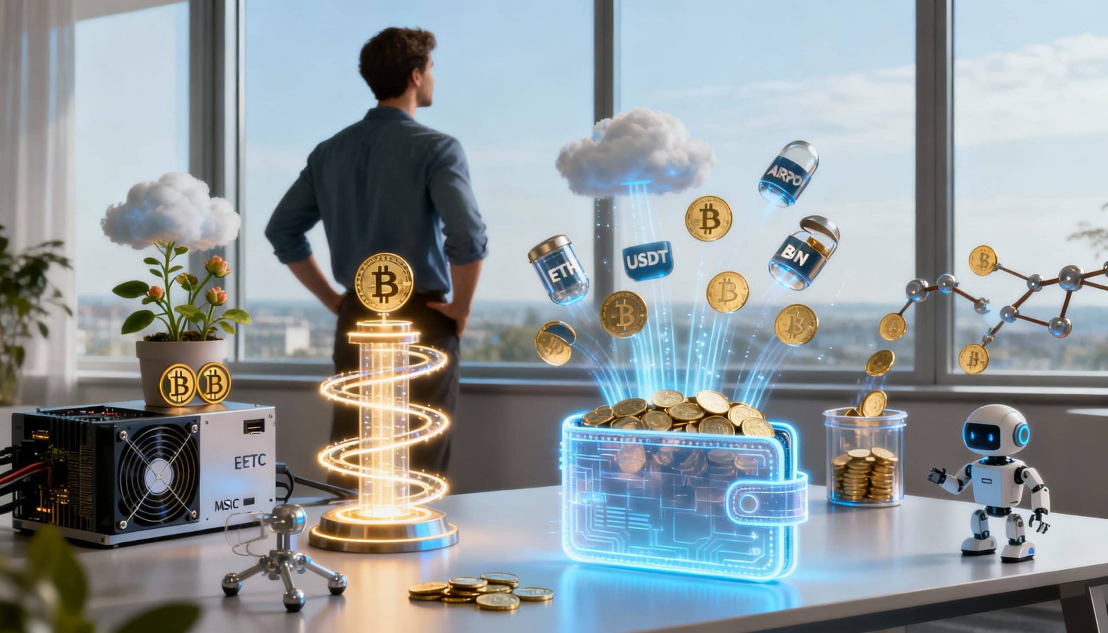 روش‌های کسب درآمد منفعل از ارز دیجیتال