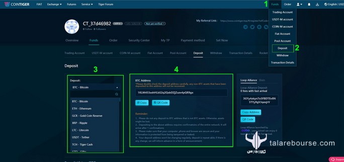 واریز به حساب کاربری خود