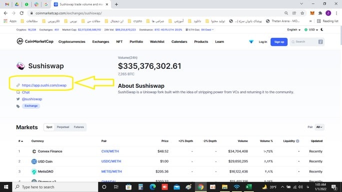 آموزش صرافی سوشی سواپ