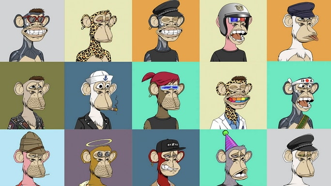 میمون‌های خسته Bored Ape Yacht Club