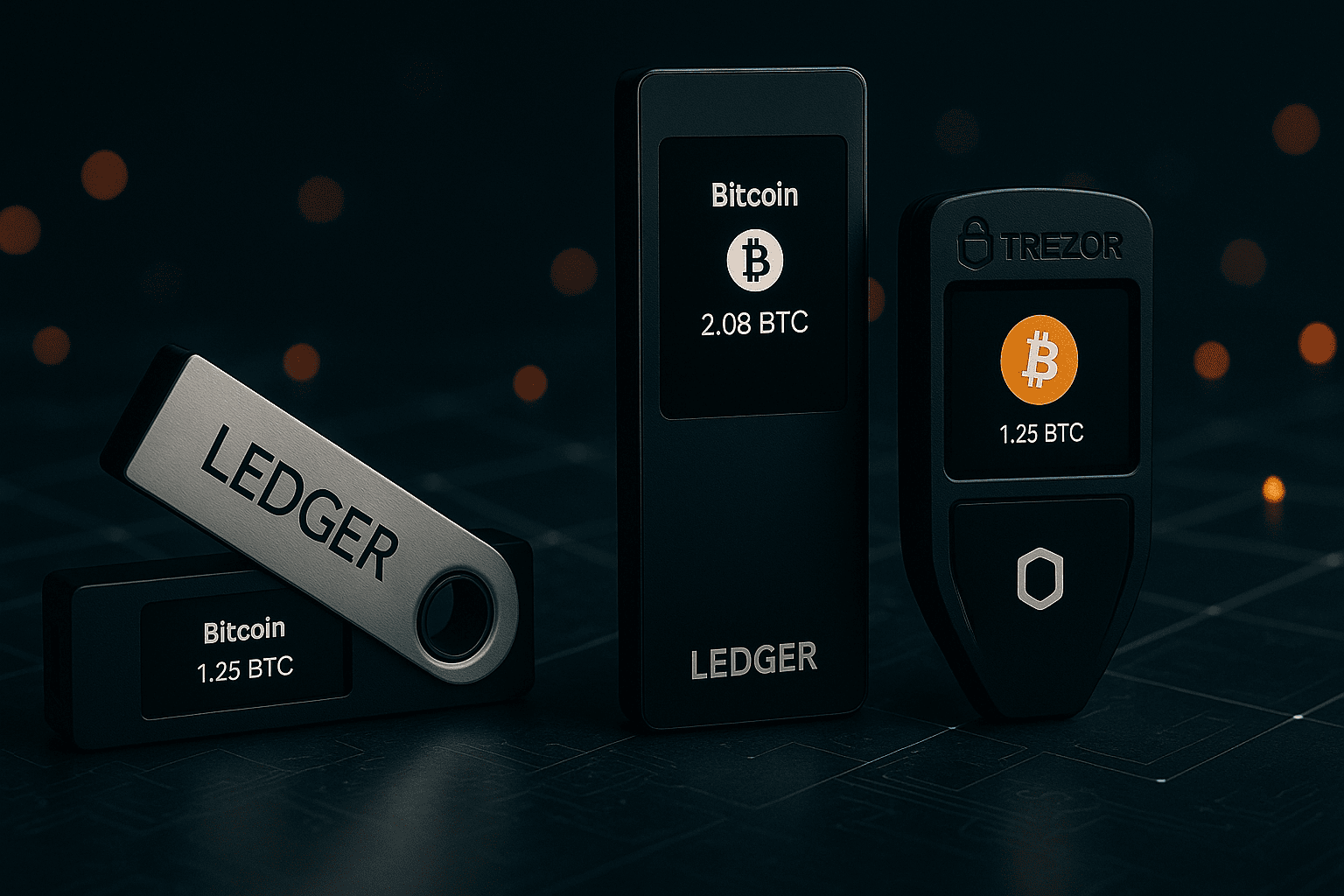 مقایسه کیف پول لجر با ترزور (Ledger vs Trezor)