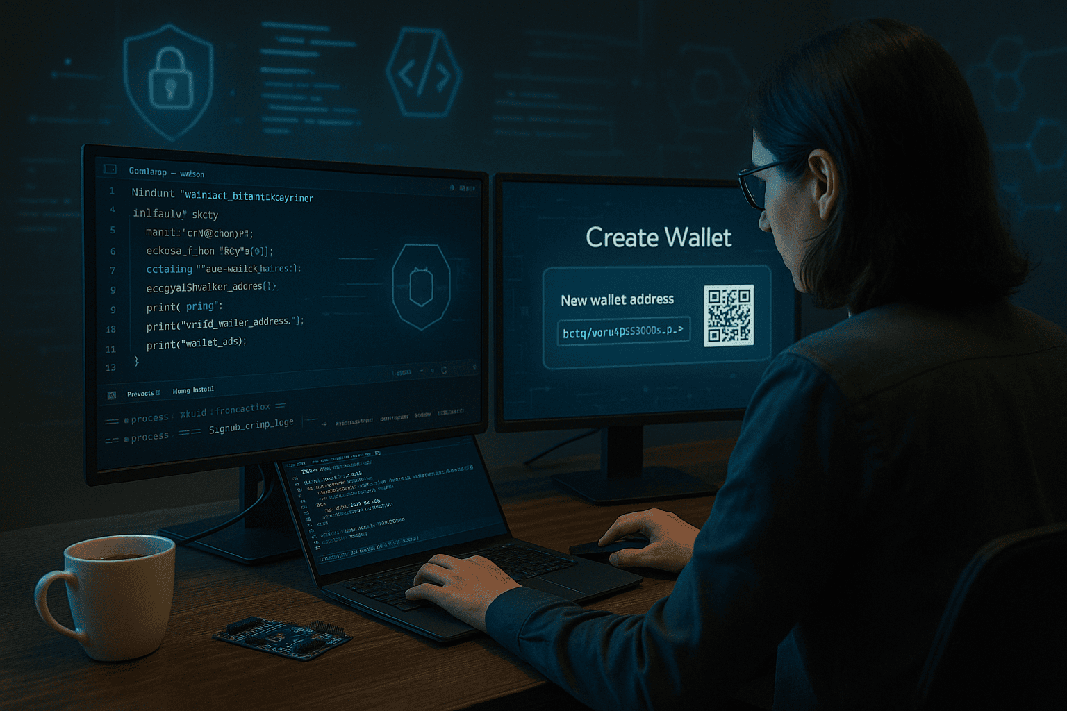 ساخت کیف پول ارز دیجیتال اختصاصی (با کدنویسی)
