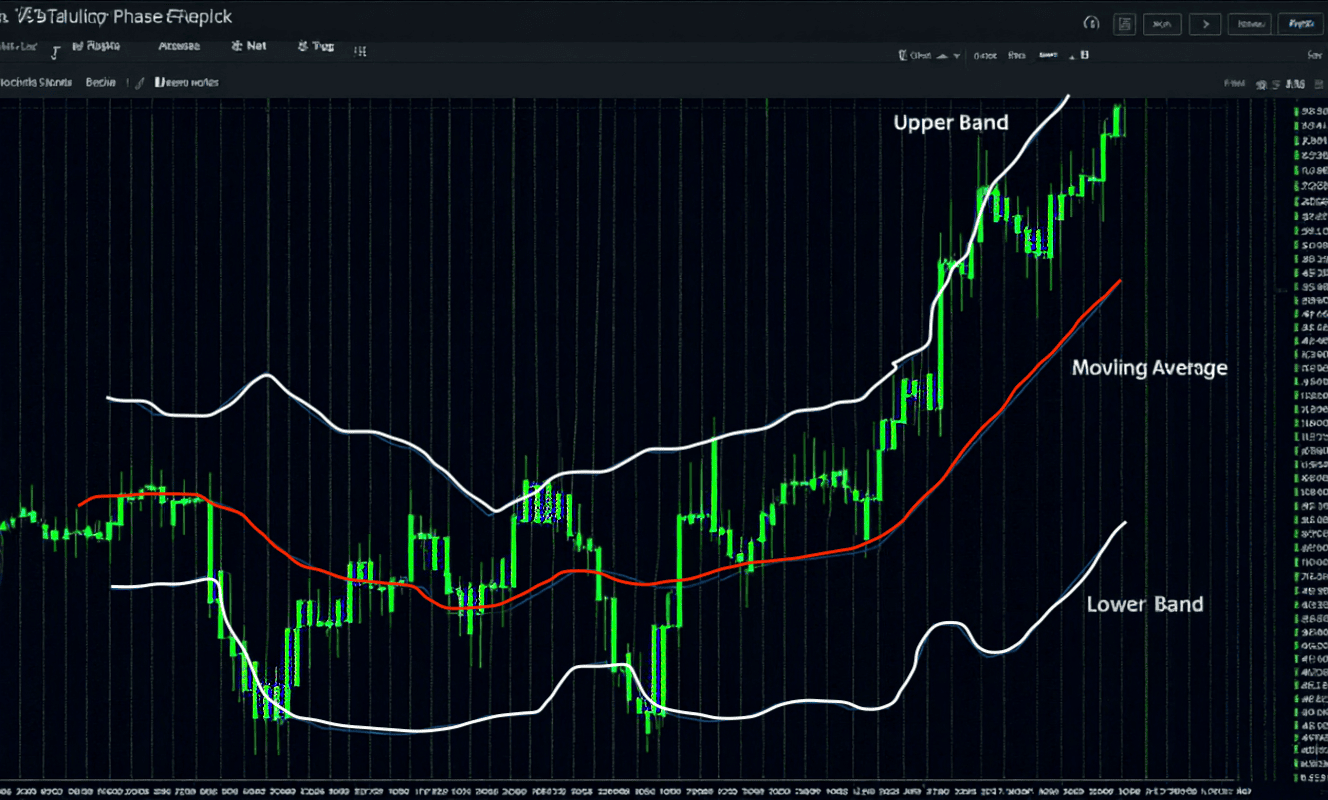 اندیکاتور باندهای بولینگر (Bollinger Bands)